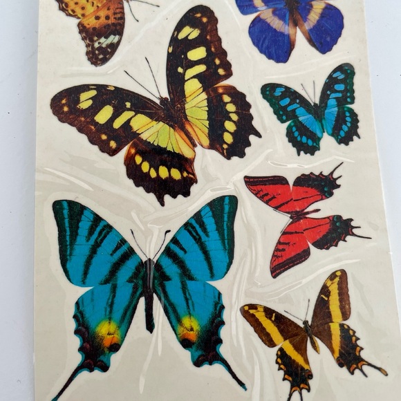 VINTAGE Y2K Butterflies Temporary TATTOOS - Picture 5 of 5